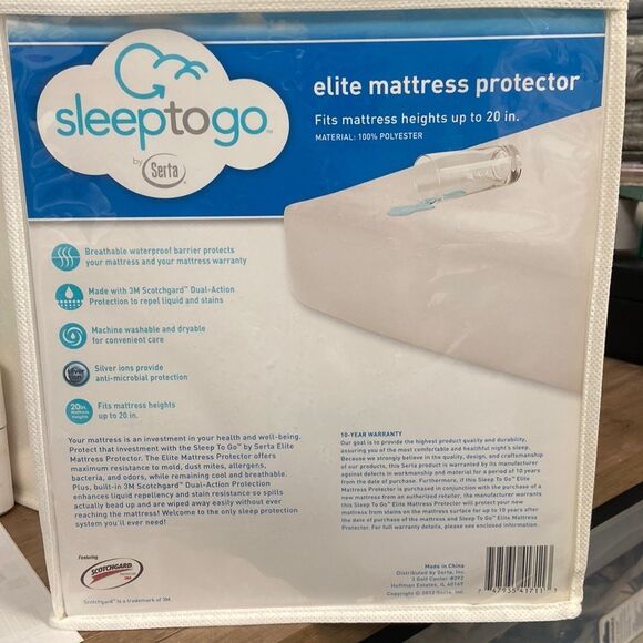Serta Everyday Mattress Protector - Picture 3 of 3